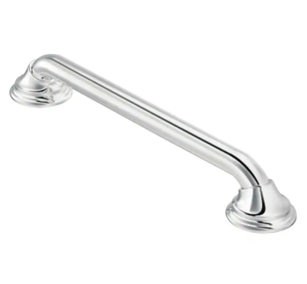Moen Elite Care curl-grip grab bar in a bathroom